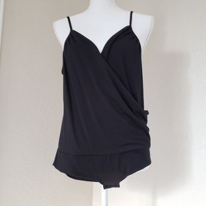 Sexy NWT J.Crew Drapey Wrap-Front Cami Bodysuit